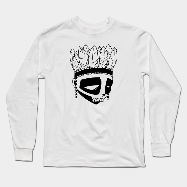 Medicine Man Long Sleeve T-Shirt by DJSK